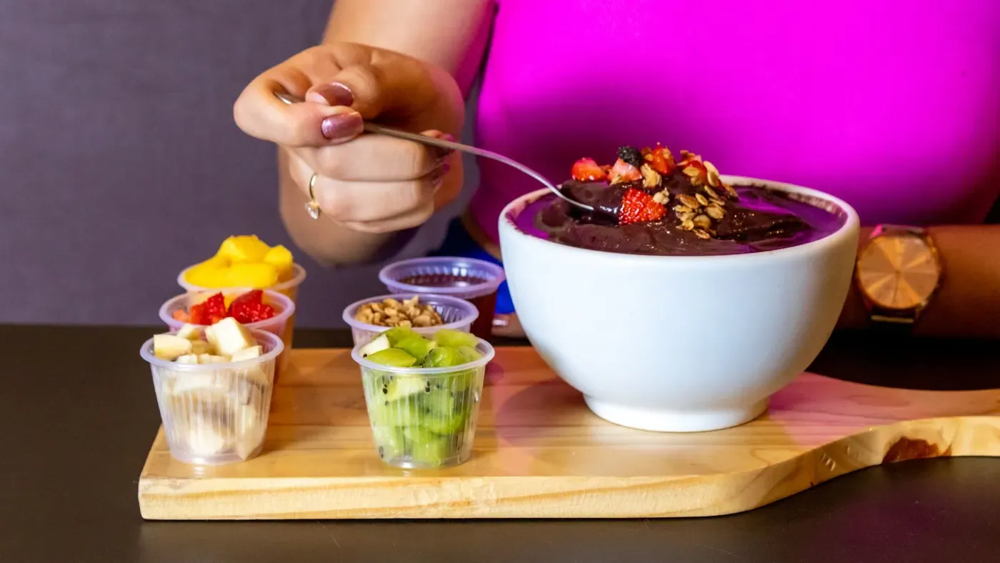 Acaibowl med bär